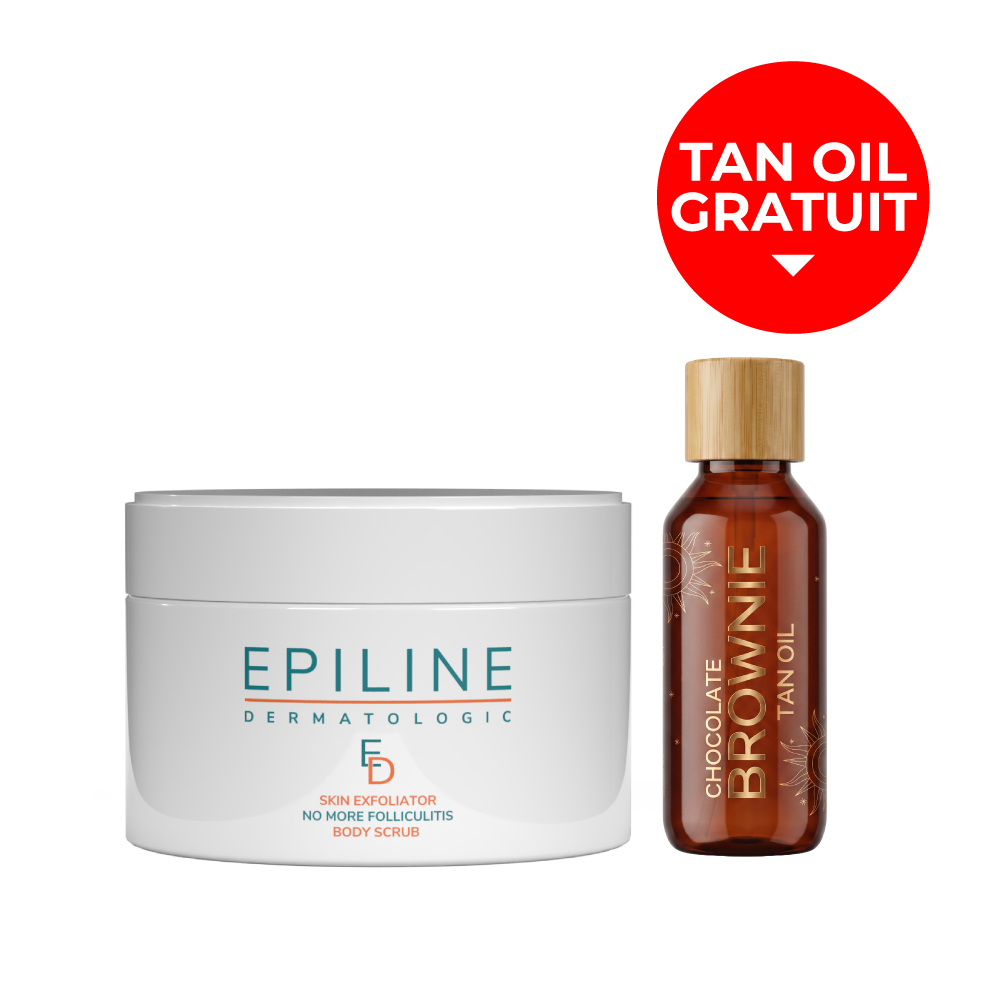 Epiline Scrub + Chocolate Brownie Tan Oil Gratuit